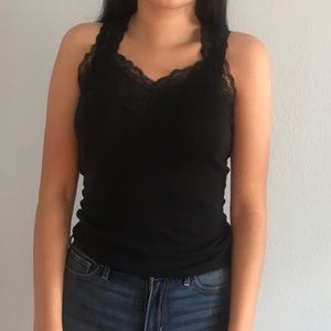 Black Lace tank top